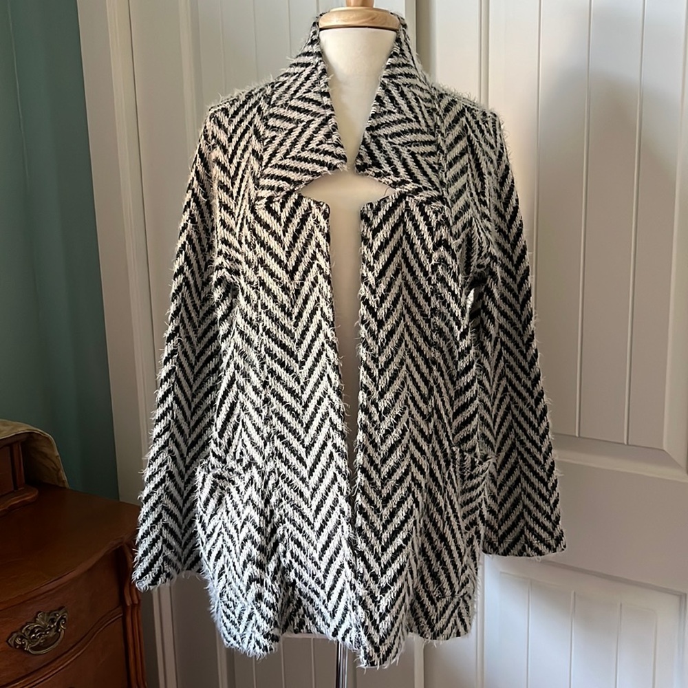 Soft surroundings large sweater jacket